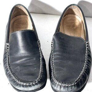 Ecco Shoes loafers Gray Size 44 10 10.5 Leather